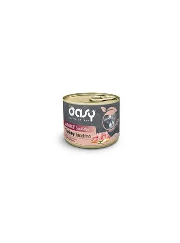 Oasy Wet Dog Grain Free - Adult Mini Tacchino 200 Gr