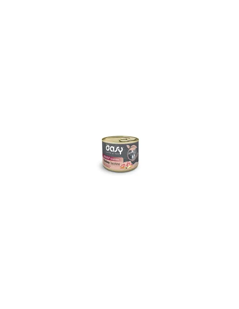 Oasy Wet Dog Grain Free - Adult Mini Tacchino 200 Gr