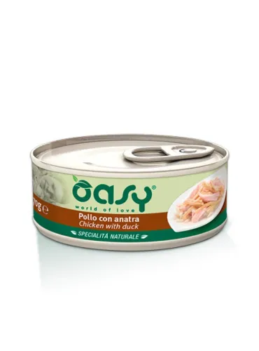 Oasy Wet Cat - Pollo Anatra 70gr
