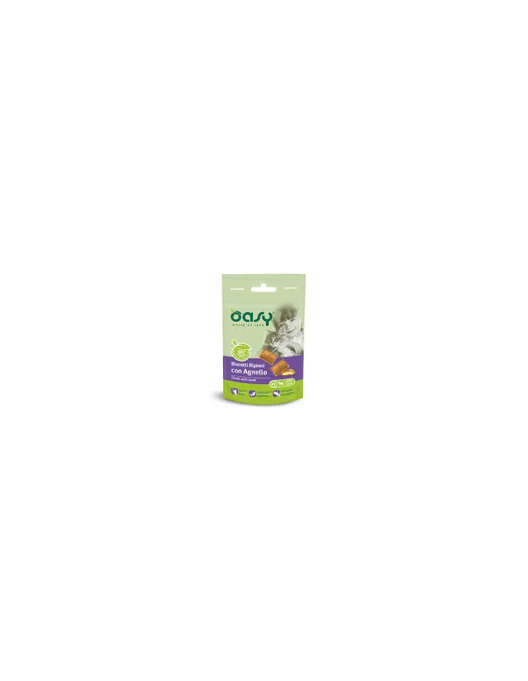 Oasy Snack Cat - Biscotti Agnello 60gr