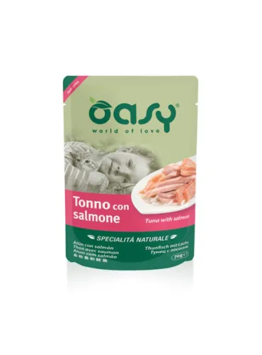 Oasy Wet Cat – Tonno Salmone 70g