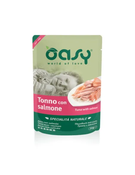 Oasy Wet Cat – Tonno Salmone 70g