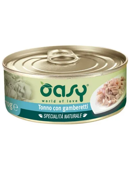 Oasy Wet Cat - Tonno Con Gamberetti 150 Gr