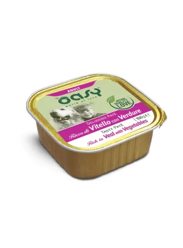 Oasy Wet Dog - Pate Vitello Vas 150 Gr
