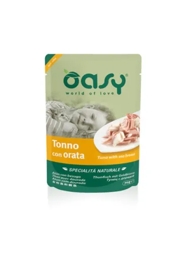 Oasy Wet Cat - Tonno Orata 70g