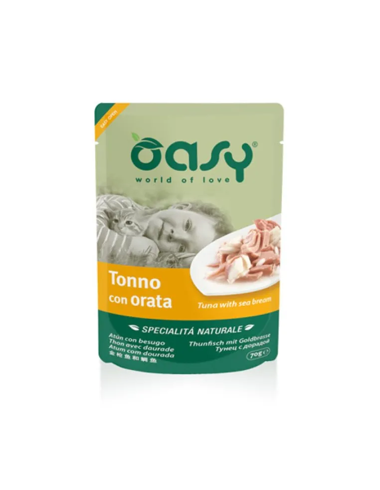 Oasy Wet Cat - Tonno Orata 70g