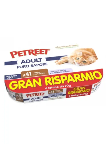 Pet Purosapore Tonno Surimi 70g 5+1