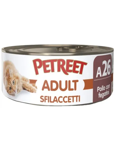 Pollo e Fegatini Petreet 70g