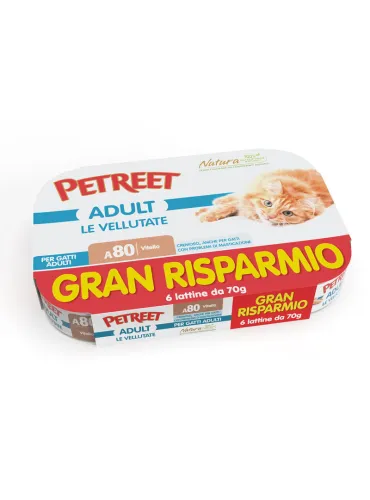 Petreet Vellutata Vitello 70g 6x1