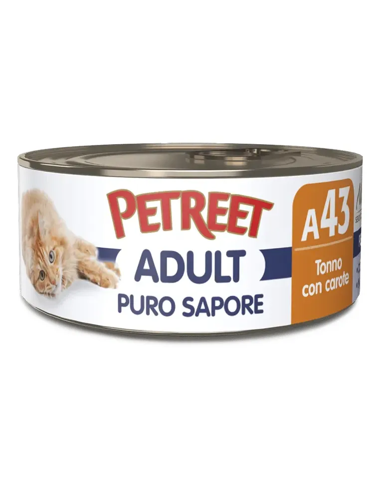 Pet Purosapore Tonno Carote 70g