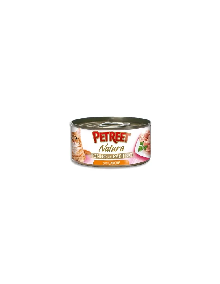 Pet Tonno Pacifico Carote 140g