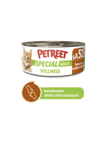 Petreet Funzionale Tonno Carote Zucca Coz 70g