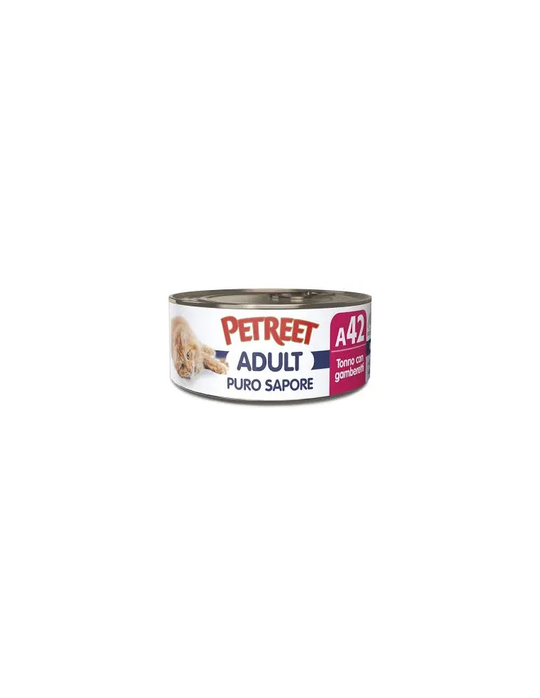Petreet Natura Purosapore Tonno Gamberetti 70 Gr