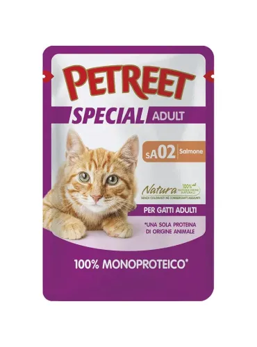 Petreet Mono Salmone 70g