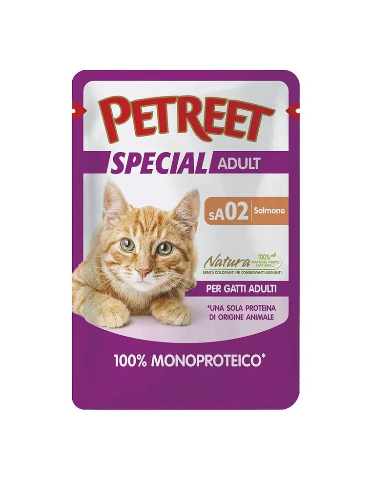 Petreet Mono Salmone 70g