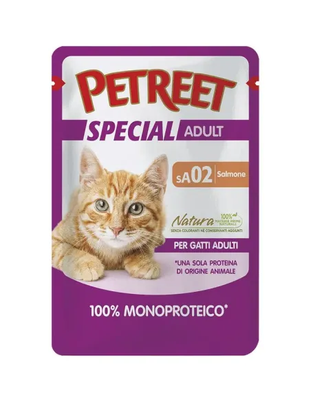 Petreet Mono Salmone 70g