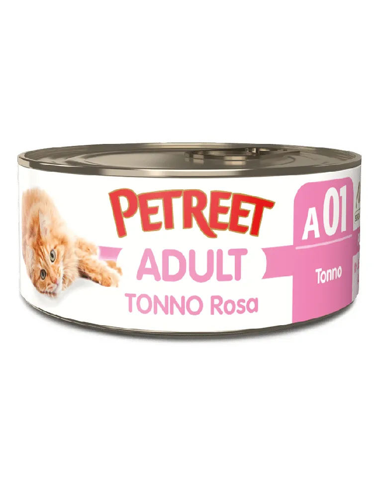 Tonno Rosa Natura 140g Petreet