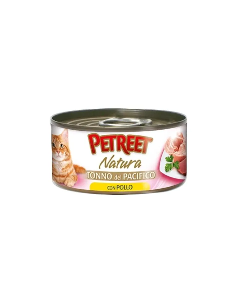 Tonno e Pollo Petreet - Cibo per Gatti