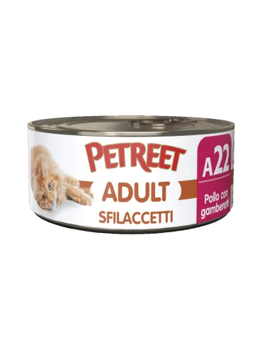 Pollo e Gamberetti Petreet 70g