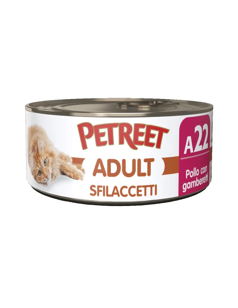 Pollo e Gamberetti Petreet 70g