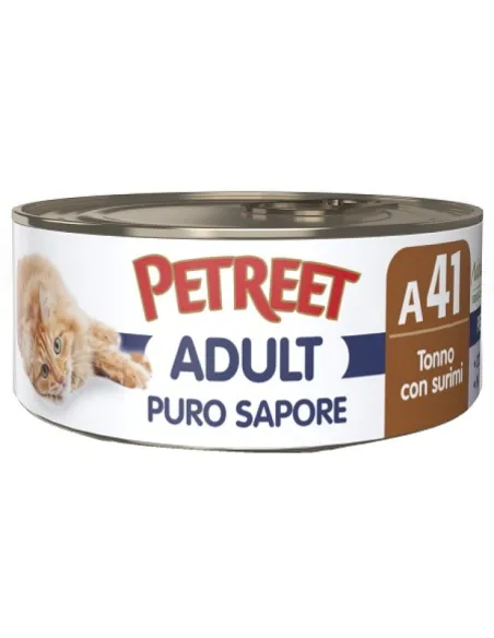 Petreet Natura Purosapore Tonno Surimi 70 Gr Petreet Natura Purosapore Tonno Surimi 70 Gr
