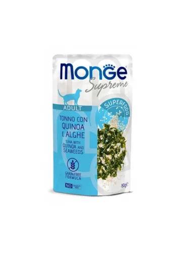 Monge Cat Supreme Adult Tonno Quinoa Alga 80 Gr