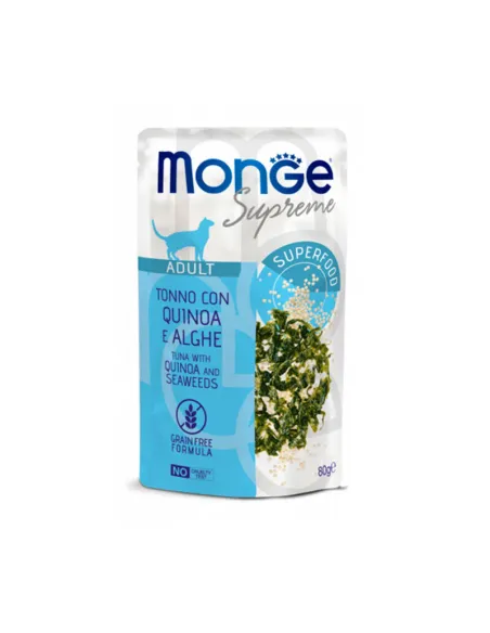 Monge Cat Supreme Adult Tonno Quinoa Alga 80 Gr