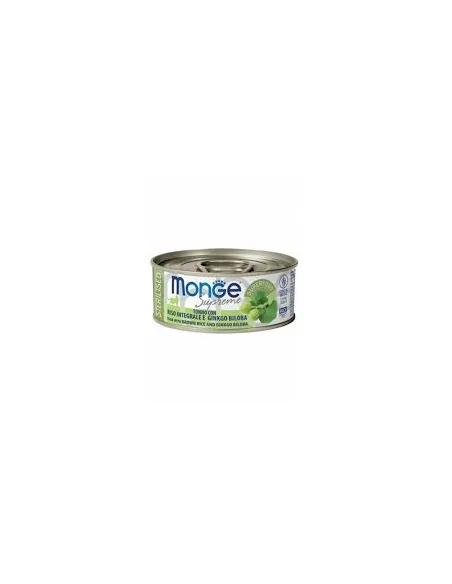 Monge Cat Supreme Sterilised Tonno Riso Ginkgo 80 Gr