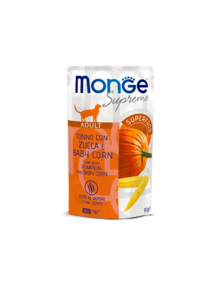 Monge Cat Supreme Adult Tonno Zucca 80 Gr Monge Cat Supreme Adult Tonno Zucca 80 Gr