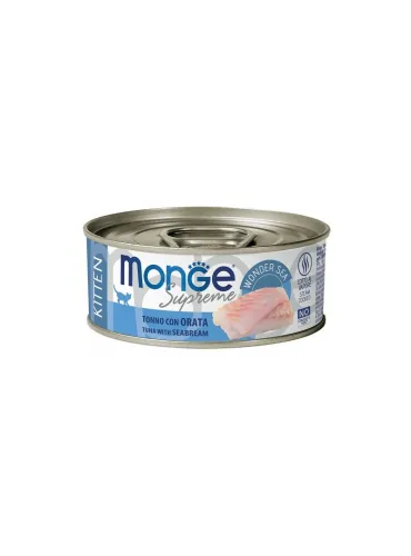 Monge Cat Supreme Kitten Tonno e Orata 80 Gr