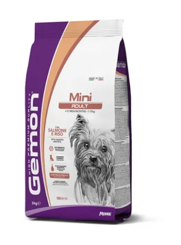 Gemon Mini Adult Salmone E Riso 3 Kg
