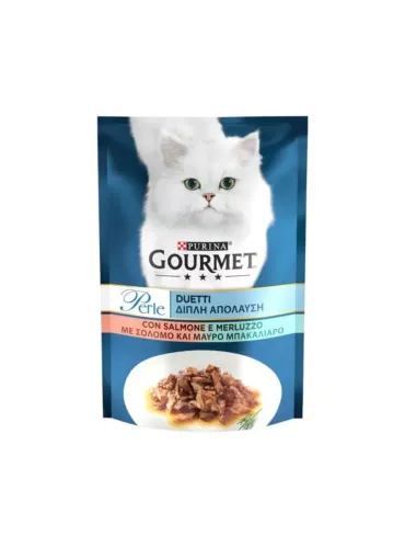 Gourmet Perle Salmone Merluzzo 85 gr