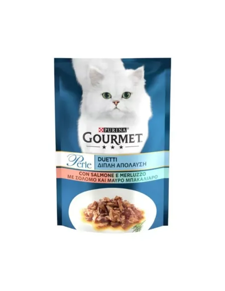 Gourmet Perle Salmone Merluzzo 85 gr