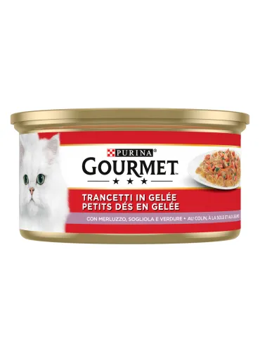 Gourmet Red Sogliola Merluzzo Verdure 195 Gr