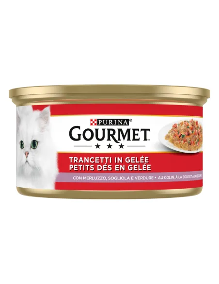 Gourmet Red Sogliola Merluzzo Verdure 195 Gr