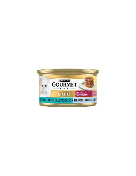 Gourmet Gold Intrecci Tonno e Pesce 85 Gr