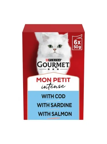 Gourmet Mon Petit 6x50 gr Fish