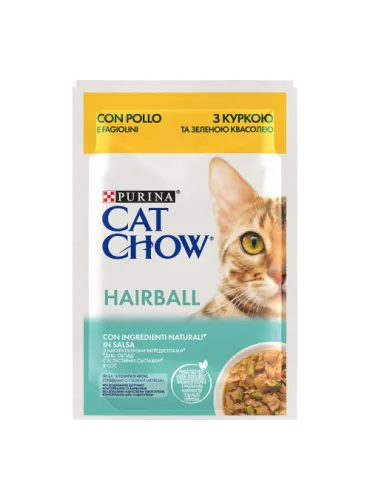 Cat Chow Hairball Pollo E Fagiolini 85 Gr