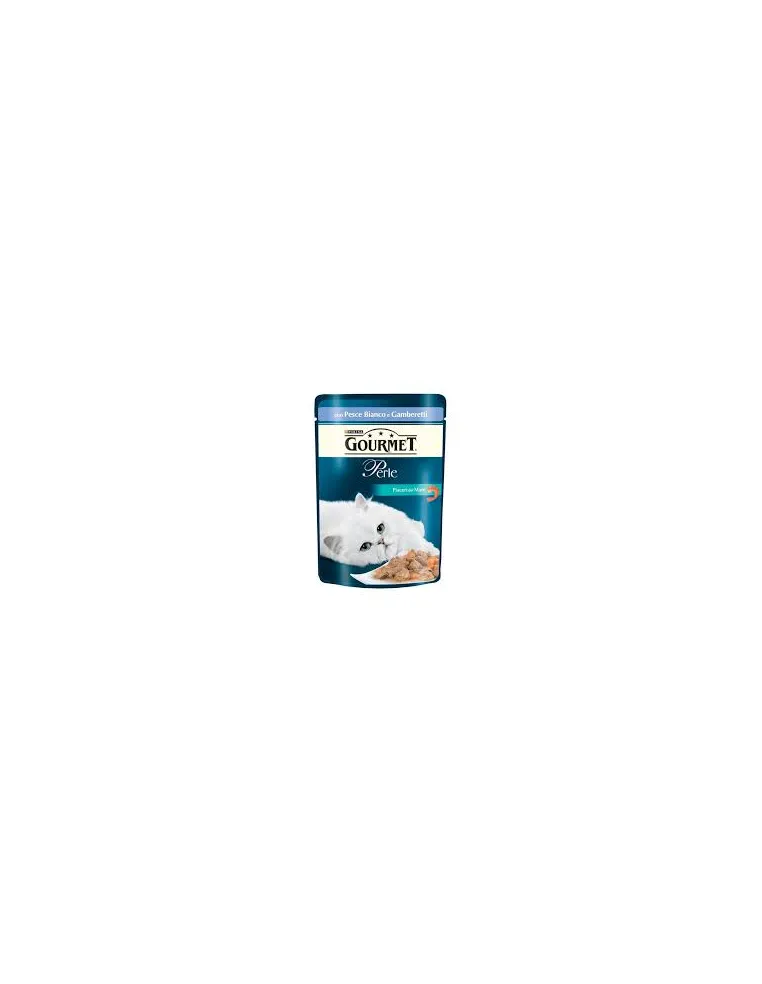 Gourmet Perle Pesce Bianco Gamberetti 85 gr