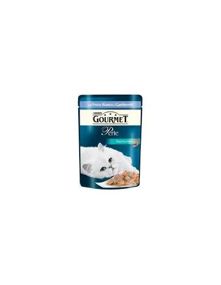 Gourmet Perle Pesce Bianco Gamberetti 85 gr