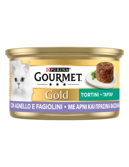 Gourmet Gold Tortini Agnello Fagiol 85 gr