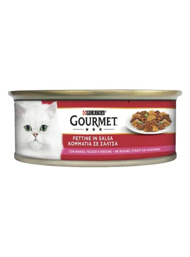 Gourmet Red Manzo Fegato Verdure 195 Gr