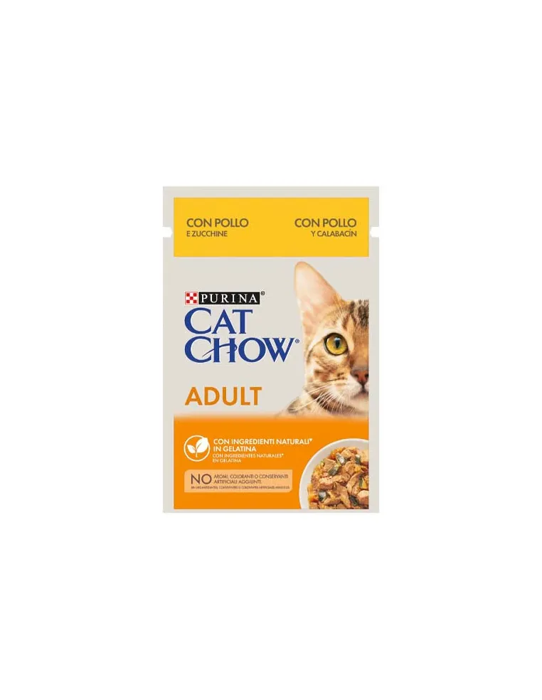 Cat Chow Pollo e Zucchine 85 Gr
