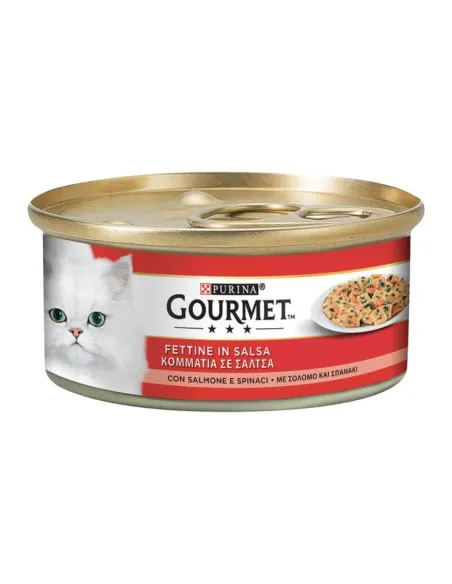 Gourmet Red Fettine Spinaci Salmone 195 Gr