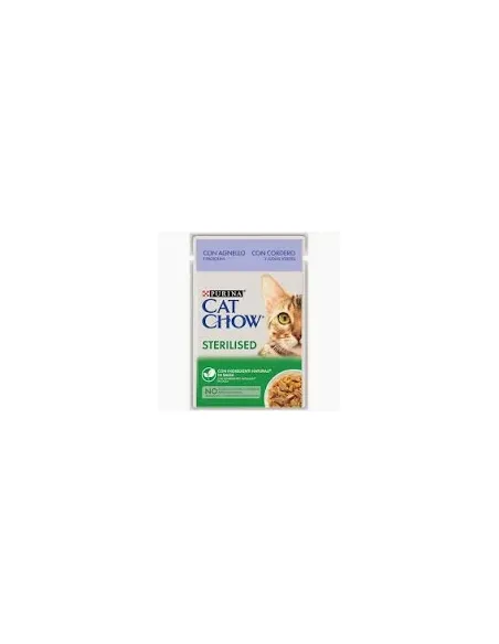 at Chow Sterilised Salmone e Zucchine 85 Gr
