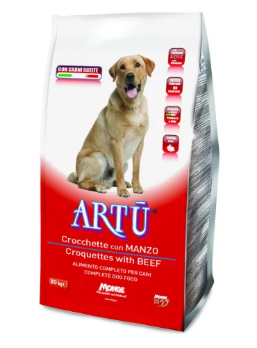 Artu Crocchette Manzo 20kg Dog