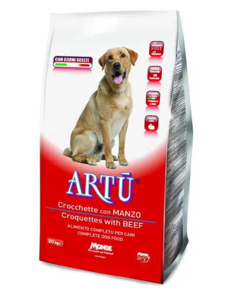 Artu Crocchette Manzo 20kg Dog