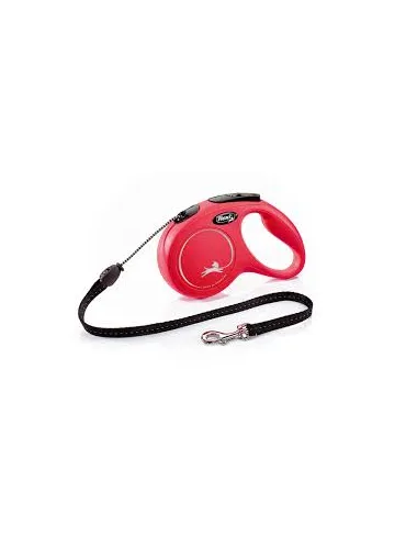 Flexi New Classic M Corda 5 mt 12 kg Rosso