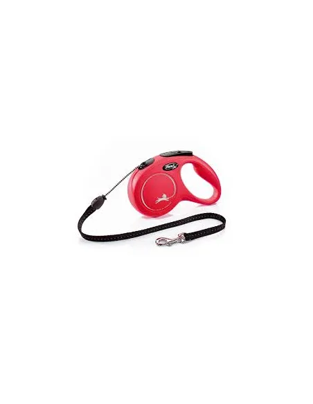 Flexi New Classic M Corda 5 mt 12 kg Rosso