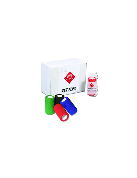 Vet Flex Fasce Coesive Verde Scuro 10 Cm